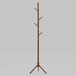 Напольная вешалка из массива бука Branches Hangers Dark варинант исполнения - 2 | Loft Concept в Брянске
