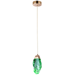 Подвесной светильник Soar Hanging Lamp Brass Green Зелёный варинант исполнения - 2 | Loft Concept в Брянске