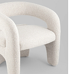 Кресло дизайнерское для лаунж зоны жемчужного цвета Pearl Lounge варинант исполнения - 4 | Loft Concept в Брянске