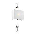 Бра с прямоугольным тканевым абажуром белого цвета Feiss варинант исполнения - 1 | Loft Concept в Брянске