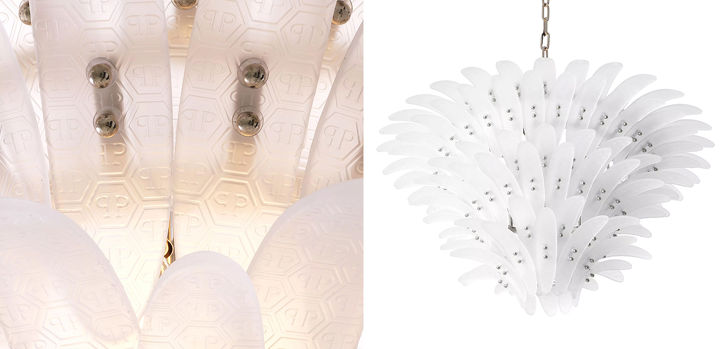 Люстра Philipp Plein Chandelier Bel Air L Белая Люстра Philipp Plein Chandelier Bel Air L Белая - Loft-Concept в Брянске