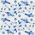 Плитка с узором Пистолеты варинант исполнения - 2 | Loft Concept в Брянске