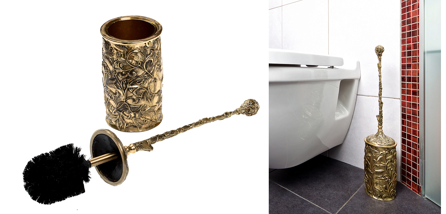 Ёрш для туалета Bronze Toilet Brush Ёрш для туалета Bronze Toilet Brush - Loft-Concept в Брянске