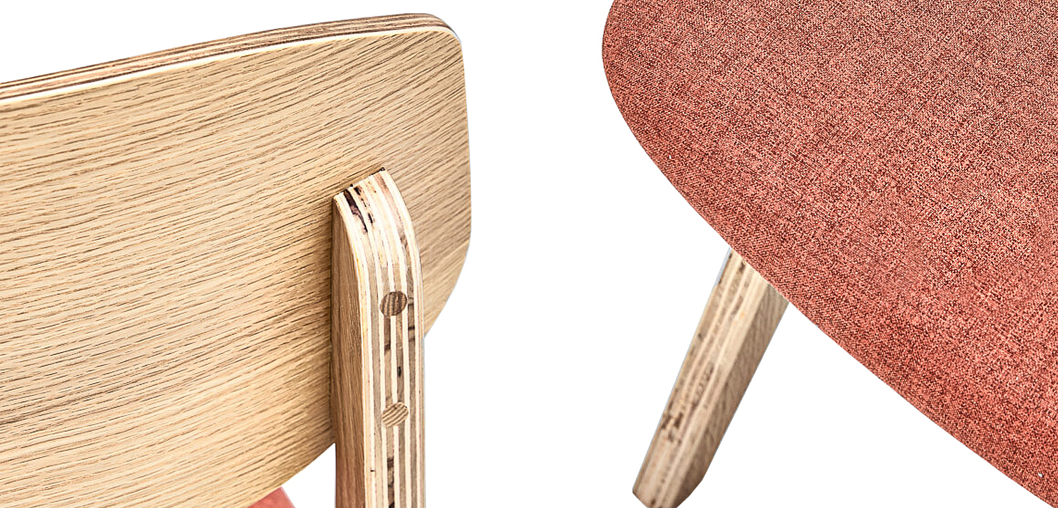 Стул Ailde Stool coral Стул Ailde Stool coral - Loft-Concept в Брянске