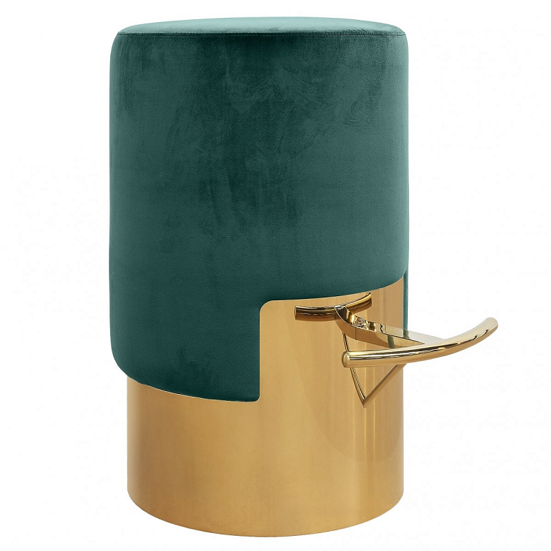 ELLA BAR STOOL Зеленый Барный стул Золотой Малахит (зеленый) ELLA BAR STOOL Зеленый Барный стул Золотой Малахит (зеленый) в Брянске | Loft Concept