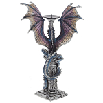 Подсвечник в виде Дракона Grey Blue Dragon Candlestick варинант исполнения - 4 | Loft Concept в Брянске