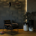 Гипсовая 3D Панель M-08 варинант исполнения - 2 | Loft Concept в Брянске