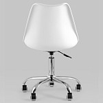 Офисный стул на металлическом основании EGGERY White варинант исполнения - 5 | Loft Concept в Брянске