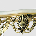 Консоль из бронзы с мраморной столешницей Bronze De Console варинант исполнения - 1 | Loft Concept в Брянске