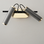 Бра с двумя цилиндрическими плафонами на магнитном креплении Bronze Concert варинант исполнения - 3 | Loft Concept в Брянске