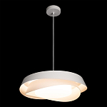 Подвесной светильник круглый белого цвета из металла Vita Cuna варинант исполнения - 4 | Loft Concept в Брянске