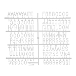 Доска для заметок Upcoming Events варинант исполнения - 3 | Loft Concept в Брянске