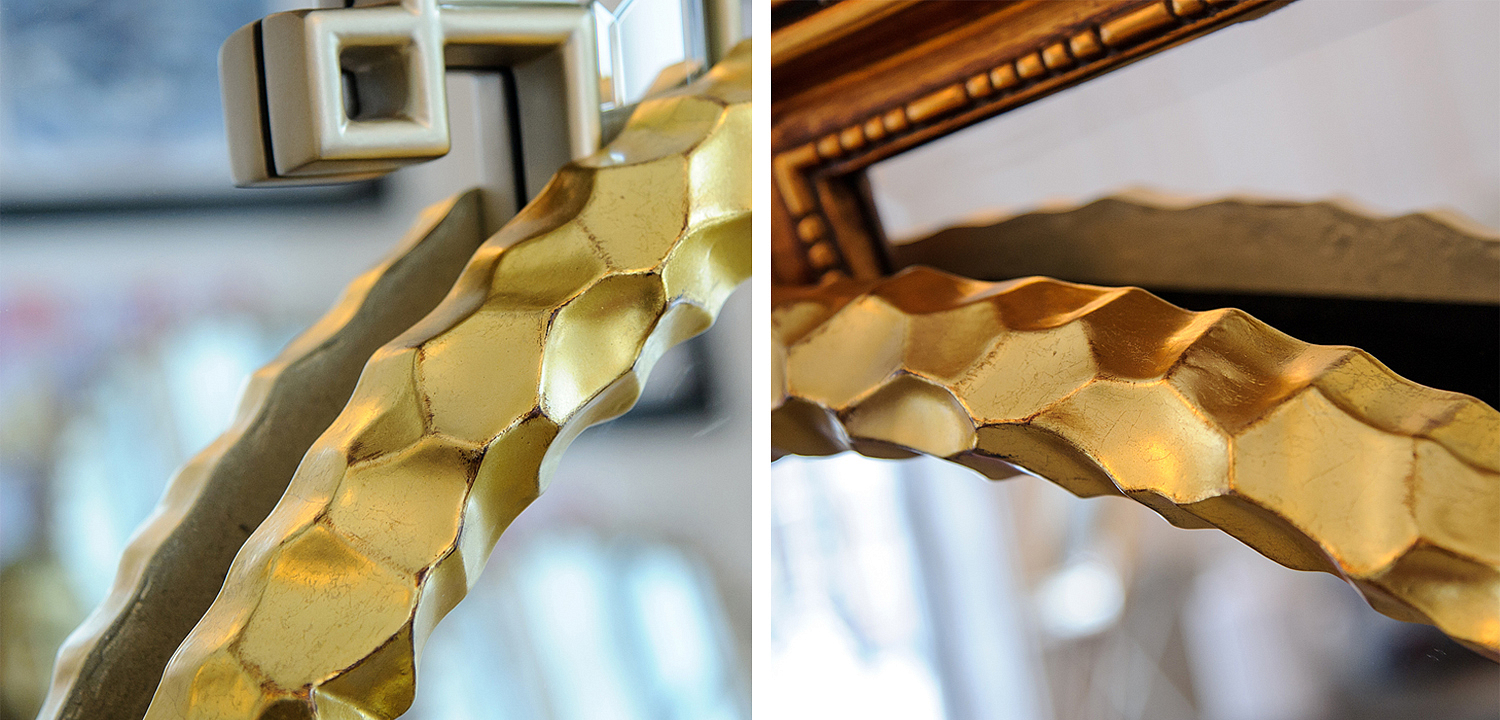 Зеркало Reginald Mirror round gold Зеркало Reginald Mirror round gold - Loft-Concept в Брянске