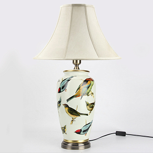 Настольная лампа Birds Blue Table lamp