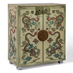 Комод в стиле шинузари с росписью Chinese Eastern Dragon варинант исполнения - 4 | Loft Concept в Брянске