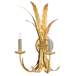 Бра с каркасом в виде пучка золотых перьев Bunch of Feathers варинант исполнения - 2 | Loft Concept в Брянске