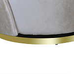 Кресло вращающееся велюровое кремовое Rotation варинант исполнения - 3 | Loft Concept в Брянске