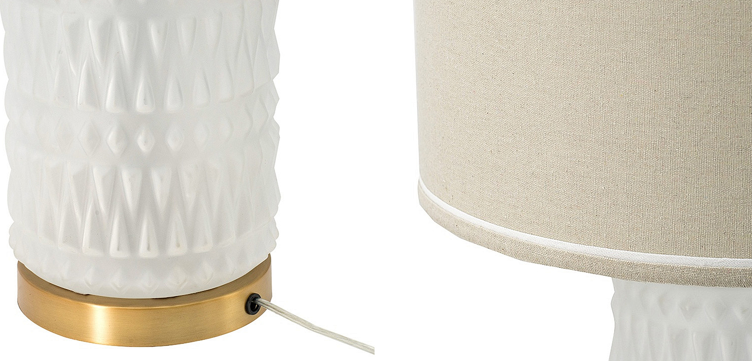 Настольная лампа с абажуром Muriel Table Lamp Настольная лампа с абажуром Muriel Table Lamp - Loft-Concept в Брянске