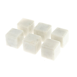 Камни для охлаждения виски из белого мрамора Natural Stone Cube варинант исполнения - 3 | Loft Concept в Брянске