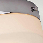 Потолочный светильник для ванных комнат с цилиндрическим плафоном из опалового стекла Elstead Lighting варинант исполнения - 2 | Loft Concept в Брянске