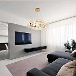 Люстра подвесная с 6-ю круглыми светодиодными лампами Catcher варинант исполнения - 2 | Loft Concept в Брянске