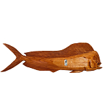 Статуэтка деревянная в виде рыбы Fish of the World варинант исполнения - 3 | Loft Concept в Брянске