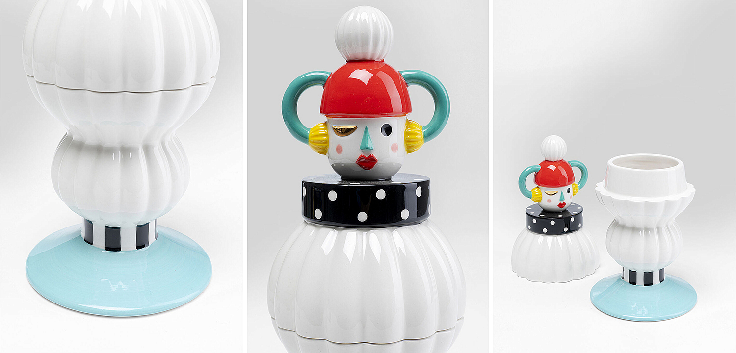 Ваза с крышкой Funny Doll Vase IV Ваза с крышкой Funny Doll Vase IV - Loft-Concept в Брянске