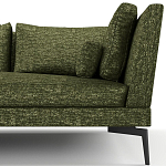 Мебельная ткань Шенилл зеленый цвет 138 см T4-22 варинант исполнения - 9 | Loft Concept в Брянске