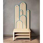 Вешалка «Байома» варинант исполнения - 1 | Loft Concept в Брянске