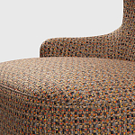 Мебельная ткань Шенилл терракотовый цвет 142 см T4-58 варинант исполнения - 9 | Loft Concept в Брянске