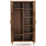 Шкаф из массива сосны с орнаментом "Ёлочка" Geometric Ornament варинант исполнения - 3 | Loft Concept в Брянске