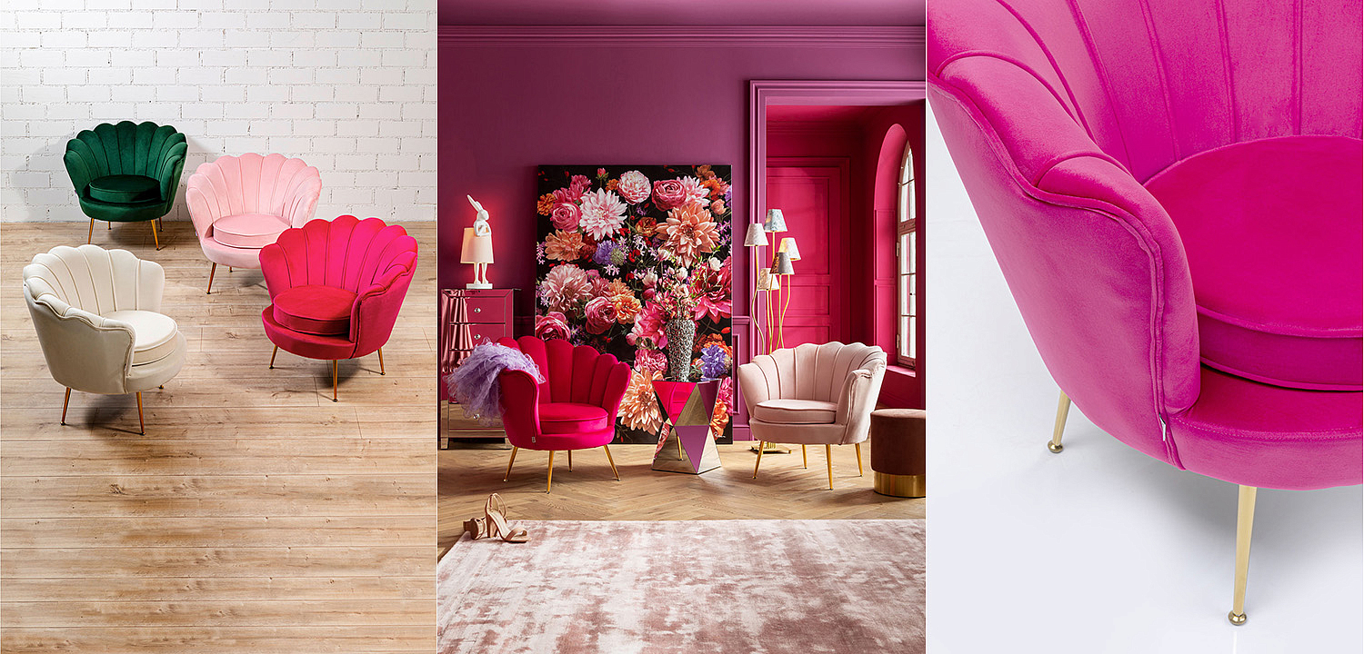 Кресло Bright Pink Meringue Кресло Bright Pink Meringue - Loft-Concept в Брянске