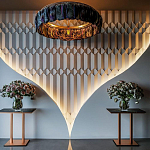 Гипсовая 3D Панель CRYSTAL SYMPHONY A варинант исполнения - 1 | Loft Concept в Брянске