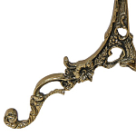 Стол бронзовый круглый с мраморной столешницей Coffee De Bronze варинант исполнения - 2 | Loft Concept в Брянске