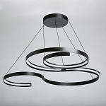 Люстра подвесная светодиодная в виде волнообразной ленты Ribbon Vortex варинант исполнения - 4 | Loft Concept в Брянске