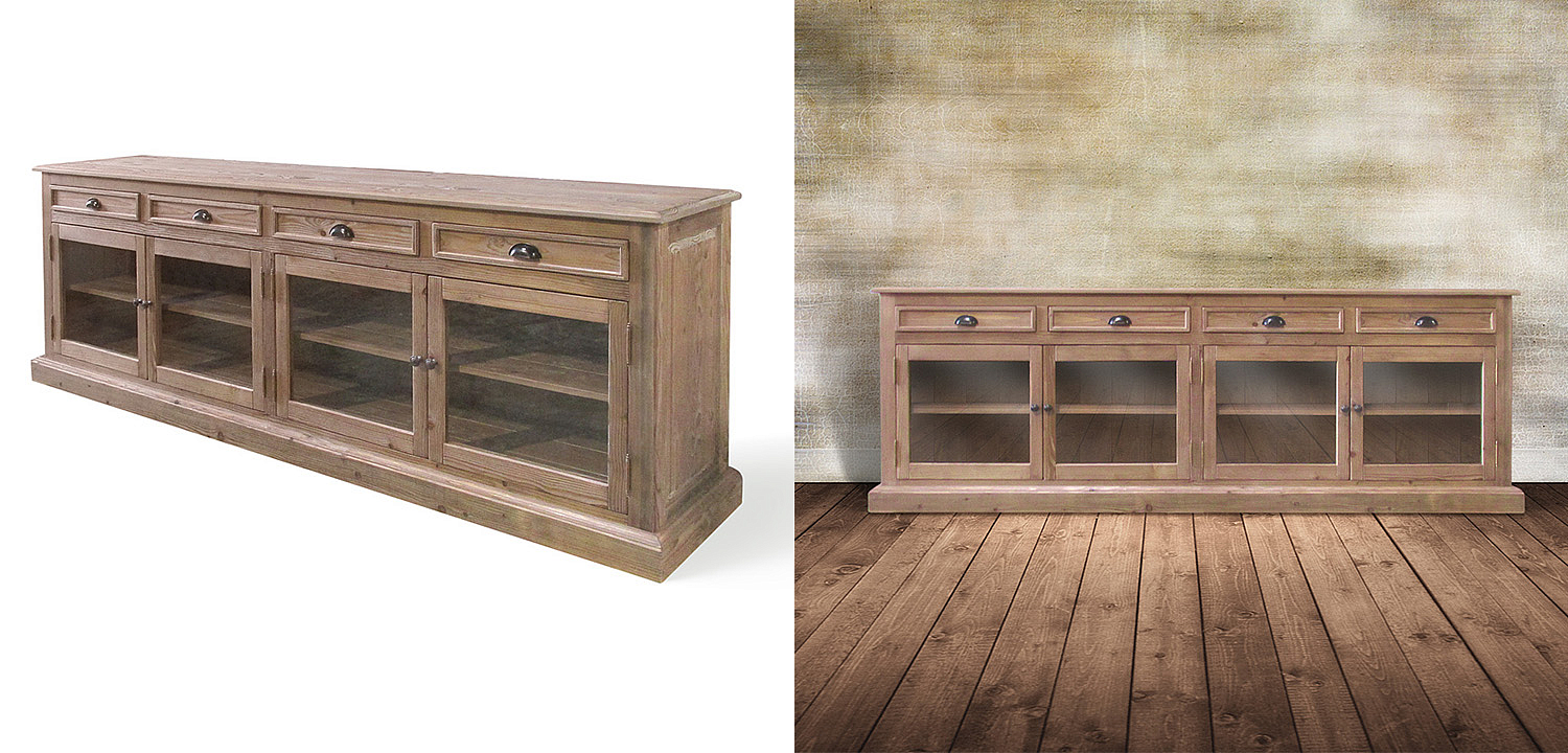 Комод Hakon Provence HARMONIE Natural Patina long Комод Hakon Provence HARMONIE Natural Patina long - Loft-Concept в Брянске