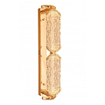 Бра прямоугольное с текстурным природным рисунком IceFlame варинант исполнения - 1 | Loft Concept в Брянске