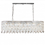 Люстра овальная с хрустальными подвесками Roul Crystal Light варинант исполнения - 5 | Loft Concept в Брянске