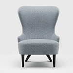 Мебельная ткань Шенилл голубой цвет 142 см T4-60 варинант исполнения - 6 | Loft Concept в Брянске