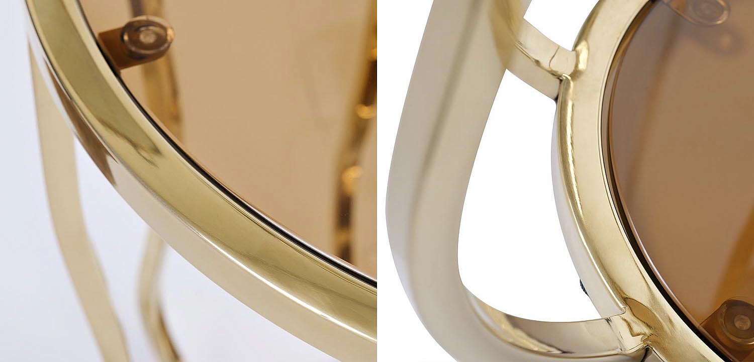 Приставной стол Fedric Side Table gold Приставной стол Fedric Side Table gold - Loft-Concept в Брянске