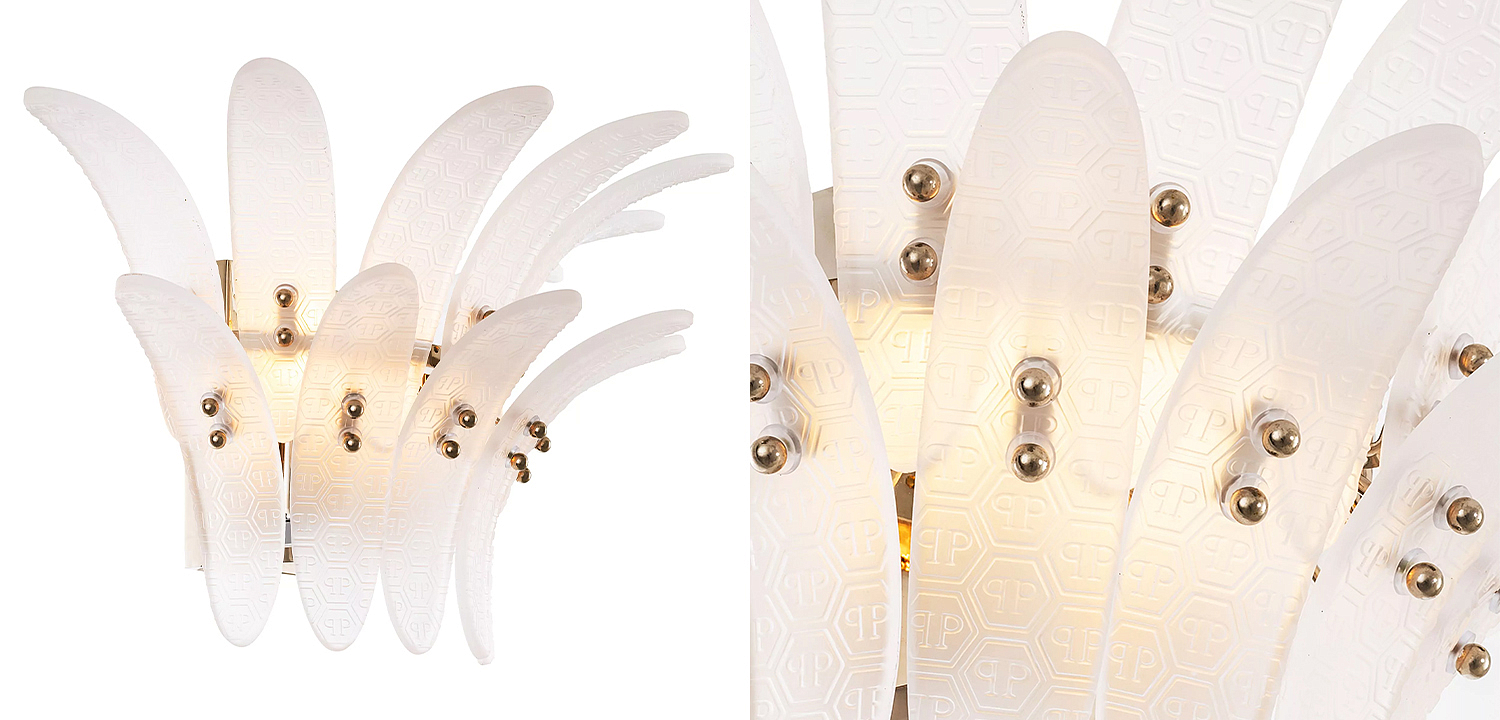Бра Philipp Plein Wall Lamp Bel Air Белый Бра Philipp Plein Wall Lamp Bel Air Белый - Loft-Concept в Брянске