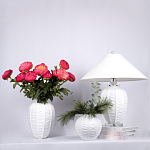Настольная лампа керамическая с абажуром Valencia варинант исполнения - 3 | Loft Concept в Брянске