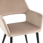 Стул с подлокотниками бежевый NEASAN STOOL варинант исполнения - 6 | Loft Concept в Брянске