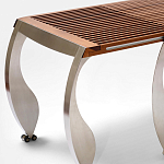 Дизайнерский раздвижной обеденный стол Poltronova Split Dining Table варинант исполнения - 8 | Loft Concept в Брянске