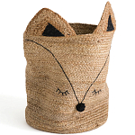 Плетеная корзина для детской в виде лисы Foxy Wicker Basket варинант исполнения - 4 | Loft Concept в Брянске