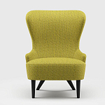 Мебельная ткань Шенилл горчичный цвет 142 см T4-62 варинант исполнения - 7 | Loft Concept в Брянске