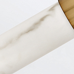 Бра для ванных комнат вертикальное с вытянутым плафоном из алебастра Hinkley варинант исполнения - 6 | Loft Concept в Брянске