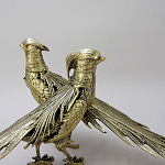 Статуэтка бронзовая пара Фазаны Bronze Birds варинант исполнения - 1 | Loft Concept в Брянске