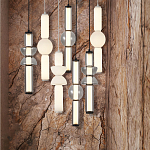 Подвесной светильник с белыми матовыми плафонами Hiding secrets варинант исполнения - 5 | Loft Concept в Брянске