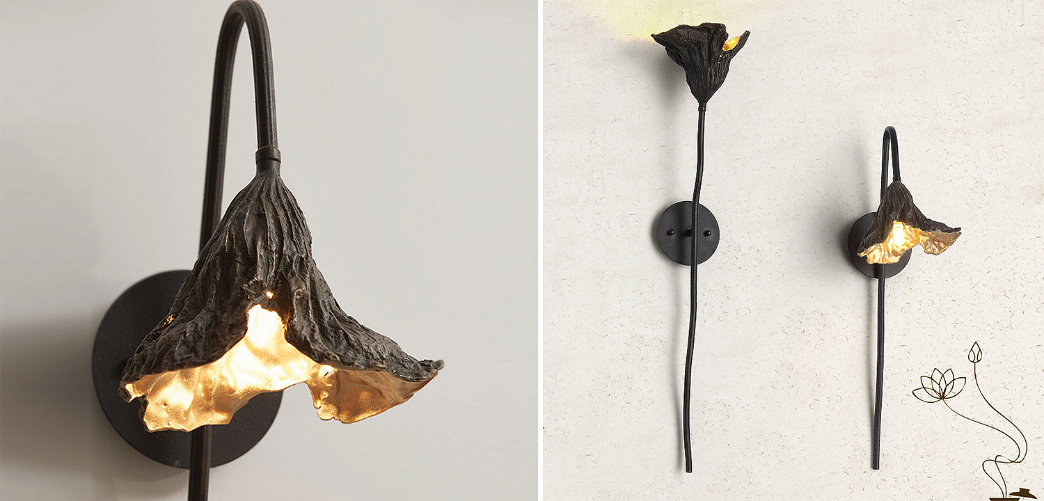 Настенный светильник Увядший Лотос Withering Lotus Lamp I Настенный светильник Увядший Лотос Withering Lotus Lamp I - Loft-Concept в Брянске